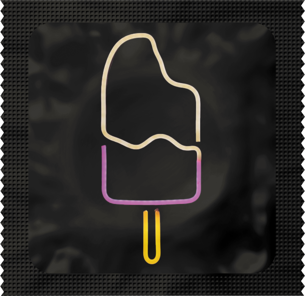 Glow in the Dark Ice Cream Cone | Summer Condom